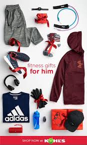Get New Fitness Gifts For Men At Kohl S We Ve Got The Activewear And Workout Gear To Support His Healthy Lifest Adidas Christmas Gifts Adidas Gifts Nike Gifts