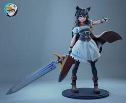 3D file Fran- Reincarnated as a sword・3D printing template to download・Cults