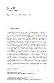 Pdf Fruit Crops