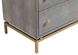 Narrow nightstand round nightstand large nightstands bedside tables silver side table glass top side table square side table gold table find furniture. Pesce Shagreen Nightstand Tov Furniture