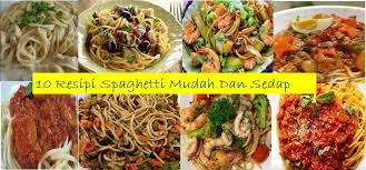 Ini dia tiga resep spaghetti yang bisa kamu coba untuk makan malam nanti di rumah. 10 Resipi Spaghetti Mudah Dan Sedap Cahaya Hayati