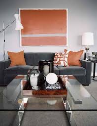 26 Amazing Living Room Color Schemes And Tips Decoholic Grey And Orange Living Room Living Room Orange Living Room Color Schemes
