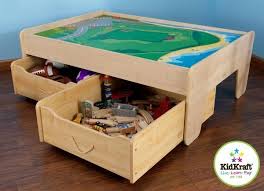 Thomas The Train Station Table With Drawers Train Table Diy Projects For Kids Kidkraft