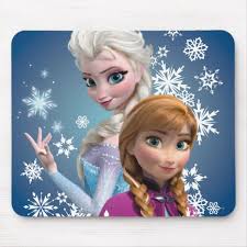 Anna And Elsa Snowflakes Mouse Pad Zazzle Com Disney Gifts Disney Princess Gifts Disney Frozen