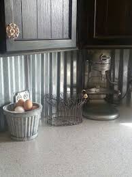 Check spelling or type a new query. 6 Ways To Redo A Backsplash Right Over The Old One Galvanized Decor Rustic Kitchen Decor