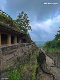 The Kanheri Caves, located within ...