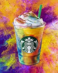 Starbucks Tie Dye Frappuccino Frappuccino Starbucks Starbucks Drinks Recipes