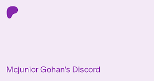 Mcjunior Gohan's Discord | Patreon