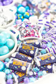 Galaxy Theme Party Candy Charcuterie Board Cutefetti