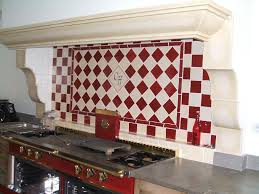 Http Www Ceramiques Du Beaujolais Com Images Albums 6 Gf Carrelage Cuisine 10x10 Damier Rouge Et Creme En D Carrelage Mural Cuisine Carrelage Mural Carrelage