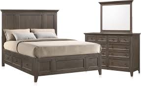 You'll love the brick's selections and the affordable prices! Lincoln 5 Piece Storage Bedroom Set With Dresser And Mirror American Signature Furniture