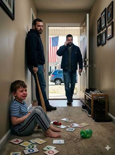 My four-year-old son called me at work, crying: “Dad, Mom's boyfriend hit me with a baseball bat.” I was 20 minutes away… so I called the only person who could get there