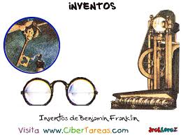 Resultado de imagen de benjamin franklin inventos