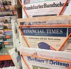 Unternehmen, politik, finanzen und agenda (kommentar, analyse, sport, kultur und „out of office, eine art „bunte seite). Zeitungssterben Financial Times Deutschland Im Candystorm Welt