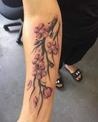 Smooth Cherry Blossom Piece On Forearm By Ghandy39 Blossom Tattoo Cherry Blossom Tattoo Meaning Cherry Blossom Tattoo