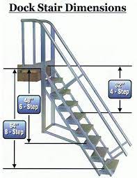 Aluminum step stair with designs to suit different scenarios. Lorem Ipsum Lake Dock Dock Ladder Boat Dock