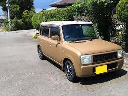 ラパンをサンドカーキで刷毛塗り全塗装 ラパン スズキ おしゃれな車 スズキ