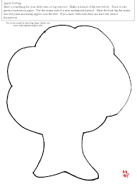 Apple Tree Template Sunday School Crafts Preschool Planning Toddler Sunday School