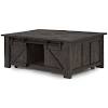 The hidden storage underneath the table makes this lovely piece functional. 1