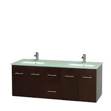 Shop directsinks selection of double vanities and upgrade your | / adler 60 double vanity with preassembled top and bowls from bath elements. Centra 60 Double Bathroom Vanity For Undermount Sinks Espresso Beautiful Bathroom Furniture For Every Home Wyndham Collection