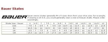 17 Judicious Easton Ice Skate Sizing Chart