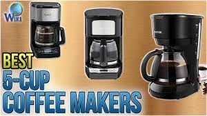These coffee makers display numerous attractions making these are highly recommended for coffee lovers and drinkers. 8 Best 5 Cup Coffee Makers 2018 Youtube