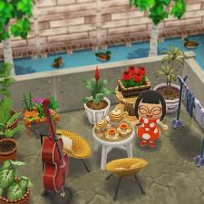 水辺に面したベランダ ポケ森 ポケ森インテリア ぽけ森 どうぶつの森ポケットキャンプ animal crossing pocket camp animal crossing animals