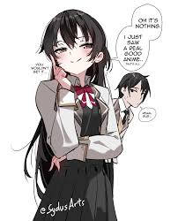 suou yuki and kuze masachika (ore no imouto ga konna ni kawaii wake ga nai  and 1 more) drawn by sydus | Danbooru