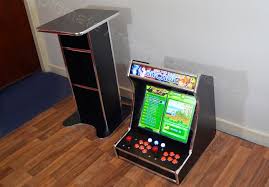 More games per hour than traditional bar top machines. Portable Bartop Arcade With Stand Arcade Arcade Cabinet Retro Gaming