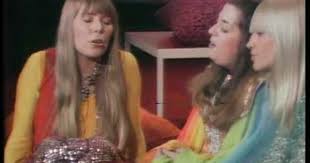 Joni Mitchell Cass Elliot And Mary Travers Singing I Shall Be Released 1969 Folk Music Mary Travers Good Music