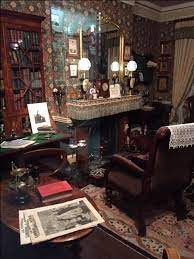 baker street sherlock holmes museum meiringen casa de boneca casas