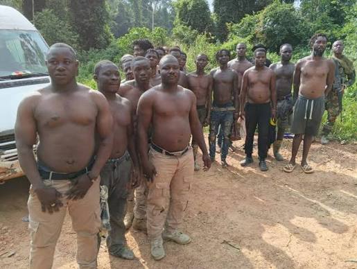 12 Arrested as Forestry Commission Cracks Down on Galamsey in Atewa Forest Reserve The Forestry Commission's Rapid Response Unit (RRU) has arrested 12 people suspected of engaging in illegal mining, popularly known