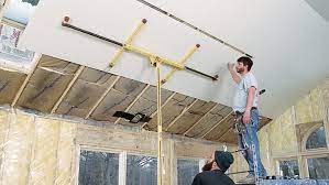 In this video we will show how to assemble and operate the lift so you can drywall the ceiling alone in record time.#justdoityourself #lovingit. Drywall Lifting Tools Fine Homebuilding