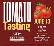 2026 Tomato Tasting Event
