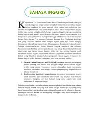 Melewati kalimat sengaja dibuat untuk menguji kemampuan. Materi B Inggris