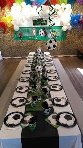 Soccer birthday parties soccer party sports party soccer ball bat mitzvah bar mitzvah party soccer decor soccer theme soccer centerpieces. Soccer Themed Birthday Party Soccer Birthday Parties Boys Soccer Birthday Party Soccer Theme Parties