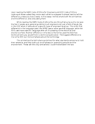 Nspe code of ethics download: Doc Nspe Code Of Ethics For Engineers And Ieee Code Of Ethics El Twyquan Vinson Academia Edu