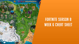 Fortnite week 6 challenges season 4. Fortnite Season 8 Week 6 Cheat Sheet All Week 6 Challenges Gameguidehq