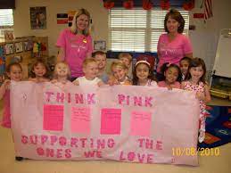 What's better than combining halloween activities with a good cause? Custom T Shirts For Think Pink Day Shirt Design Ideas