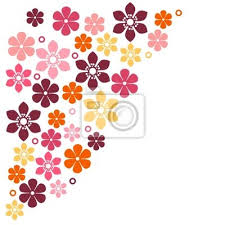 Immagini fiori stilizzati cerca con google fiori con scarabocchio arte floreale. Variopinti Fiori Stilizzati Dipinti Da Parete Quadri Beige Composizione Colorato Myloview It