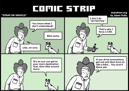 Strap On Vehicle – COMIC STRIP