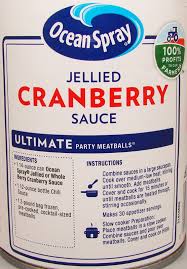 Ocean spray cranberry sauce recipe on bag : Ocean Spray Jellied Cranberry Sauce 397 G 14 Oz Usa Shop
