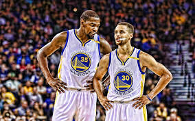 Hd wallpapers and background images. Download Wallpapers Stephen Curry Kevin Durant White Uniform Basketball Stars Nba Golden State Warriors Durant And Curry Basketball Hdr Creative For Desktop With Resolution 2880x1800 High Quality Hd Pictures Wallpapers