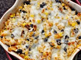 Season and remove from heat. Cheesy Chicken And Rice Bake Tasty Kitchen A Happy Recipe Community