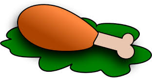 Ayam dibesarkan secara luas untuk diambil daging dan telurnya. Vector Image Of Chicken Drumstick Public Domain Vectors