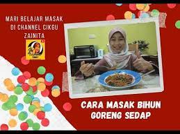 Cuti Cuti Sekolah Ni Jom Kita Belajar Memasak Kali Ini Cikgu Zainita Menunjukkan Cara Masak Bihun Goreng Yang Digemari Oleh Suami Dan Anak Anak Cikgu Frame