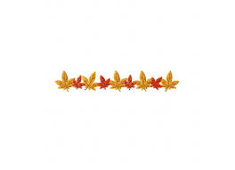 File formats include gif, jpg, pdf, and png. Autumn Border Leaf Machine Embroidery Design Daily Embroidery