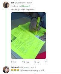 Klik pada tanda panah bawah di sebelah icon text highlight color. Warna Highlighter Ada Makna Fungsi Tersendiri Wordless Wednesday Sayidahnapisahdotcom
