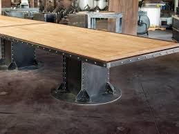 I Beam Conference Table French Industrial Decor Industrial Style Furniture Industrial Design Furniture