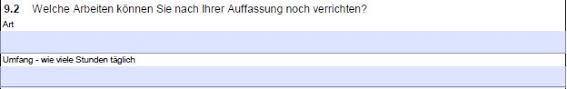 Antrag auf erteilung / verlängerung eines befähigungsscheines nach § 20 sprengstoffgesetz R0210 R0215 R210 R215 Selbsteinschatzung Erwerbsminderung